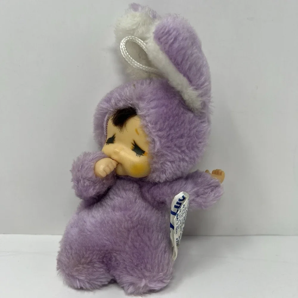 Russ Thumb‎ Sucking Bunny Luv Doll Plush Purple 5